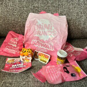 Zuru Mini Brands Kawaii Lot: Pixie Dust Donuts, Toilet Paper, & more